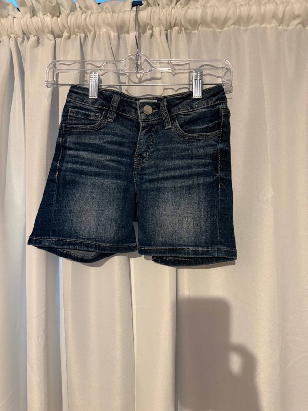 BKE Dark Wash Blue Denim Kids Shorts